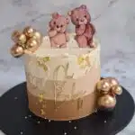 teddy theme cake