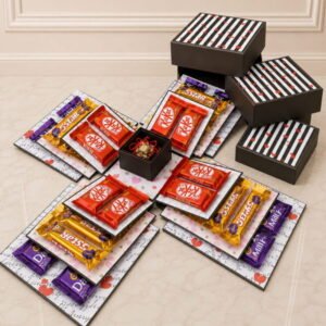 Special Chocolates Explosion Box personalised gift by Customize Box
