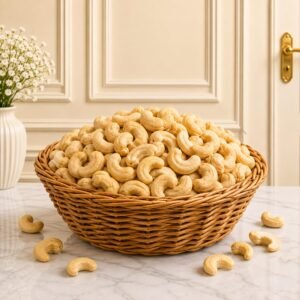 1 kg Cashew Roasted fruit basket by Dry Fruits