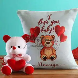 love you baby cushion