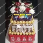 mix chocolate tower