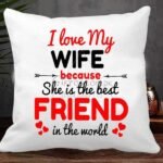 wife love cushion