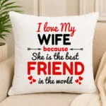I Love My Wife Cushion