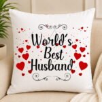 World’S Best Husband Cushion by Cushions