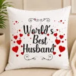 World's Best Husband Cushion