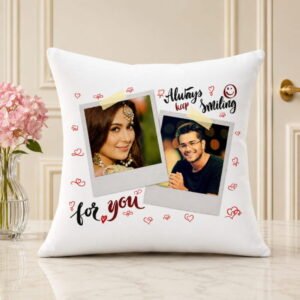 For You Pic Cushion for Valentines Day
