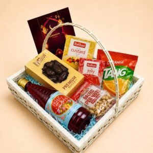 Pleasant Basket Islamic gift by Hajj Mubarak for Ramadan