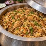 Chikan Baryani Daig gift by Sadaqah Charity