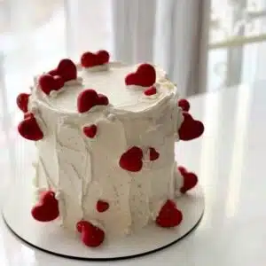 heart cake