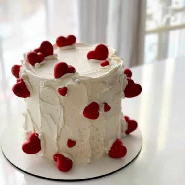 heart cake
