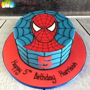 spider men cake