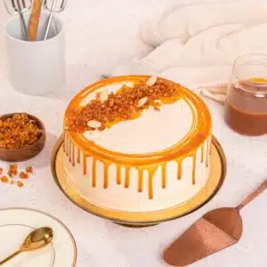 caramel crunch cake