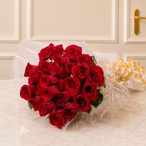 4 Dozen Red Roses Bouquet by Bahawalpur in Lahore