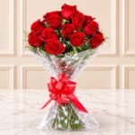 2 Dozen Red Roses Bunch