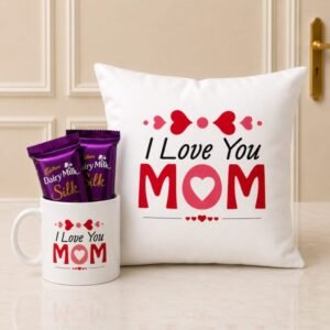 I Love You Mom Chocolate personalised gift for Mothers Day