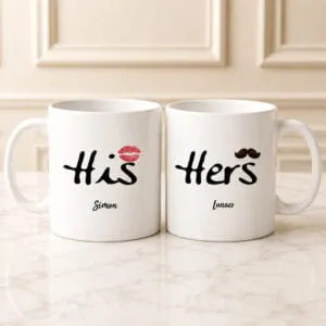 His and Her Mug