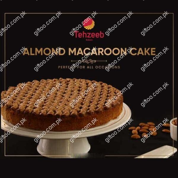 almond macroon cake