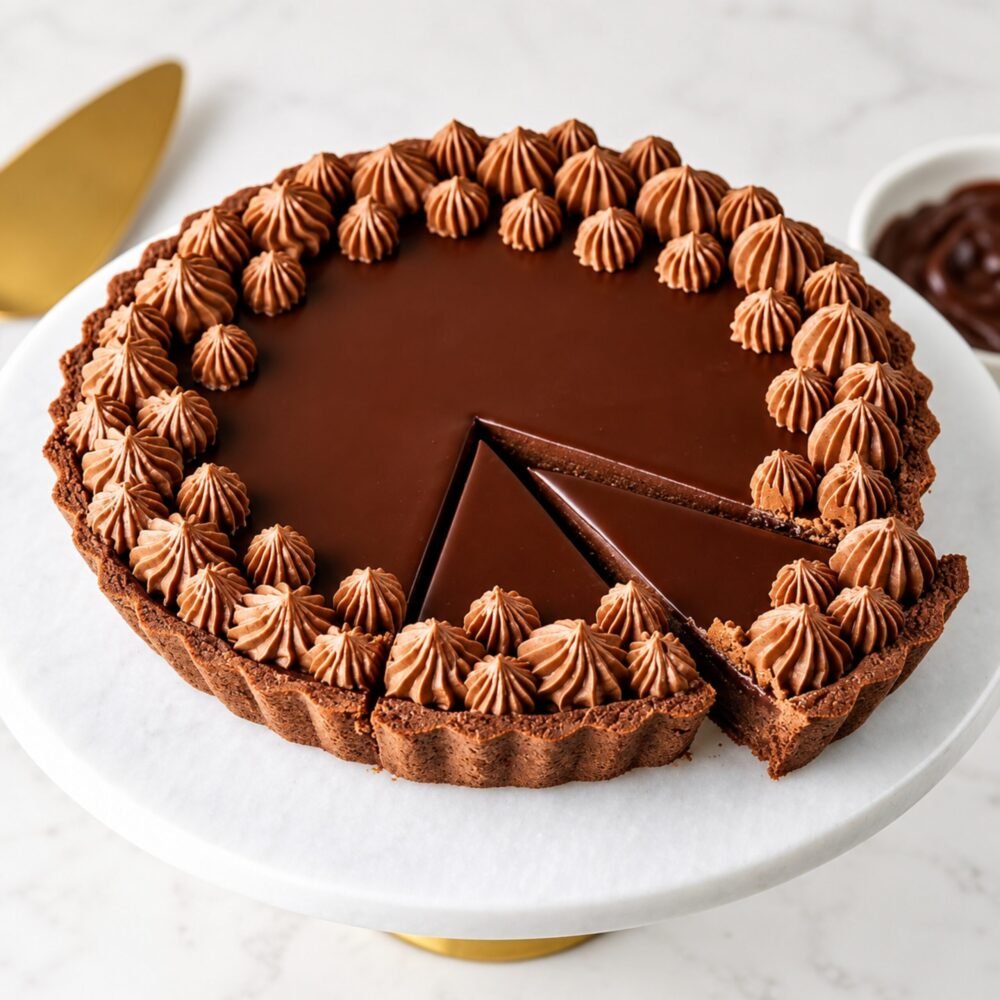 Callebaut Chocolate Tart - Karachi Cakes Callebaut Chocolate Tart - Karachi Cakes | Giftoo Pakistan