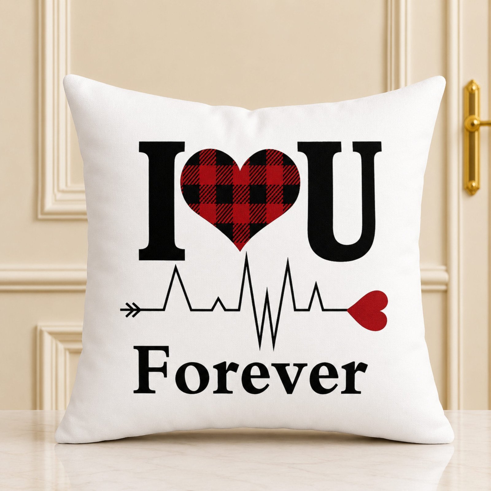 giftoo-pakistan-cushion08 Love Forever heart Beat Cushion - Image 1