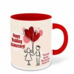 wedding anniversary mug