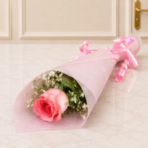 Pink Imported Single Rose in Lahore