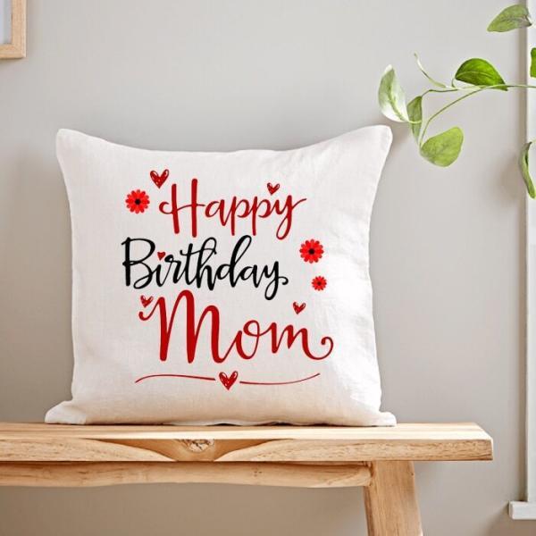 birthday mom cushion