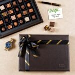 Brown Leather 24 Pcs chocolate gift by Lals for Ramadan