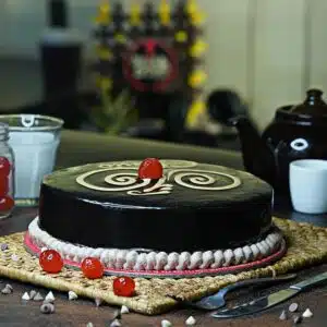 milky fire cake