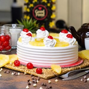 Pineapple Cake by Black & Brown in Hyderabad