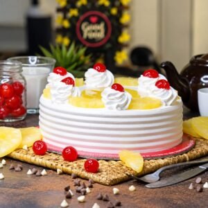 Pineapple Cake - Black & Brown Bakers Cakes | Giftoo Pakistan