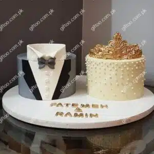 Beautiful Anniversary Cake