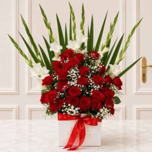 Flowers Box 1 in Lahore for Valentines Day