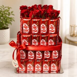 4 Finger KitKat Tower for Wedding