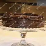 double chocolate fudge cake