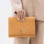 Sequin Embroidered Clutch