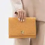 Sequin Embroidered Clutch