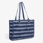 blue tote bag