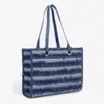 blue tote bag