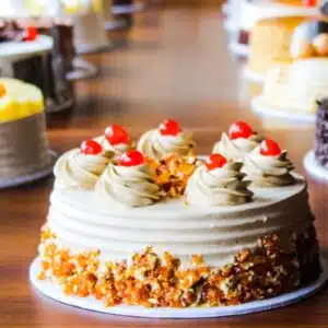 coffee crunch cake
