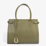 green colr bag