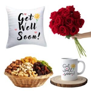 Get Well Soon Deal 2 fruit basket by Dry Fruits