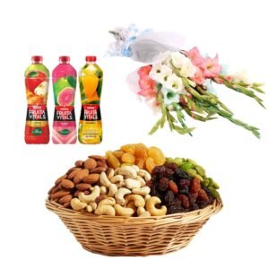 Get Well Soon fruit basket by Dry Fruits