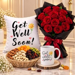 Get Well Soon Deal 2 fruit basket by Dry Fruits