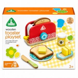 Wooden Toaster Set kids gift by Ride-On Toys & Kids Vehicles