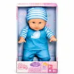 Be My Baby Cuddly Baby - Blue Outfit