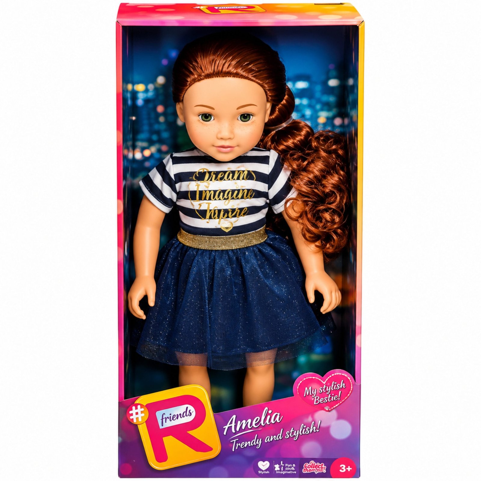 giftoo-pakistan-he24 46cm Doll - Amelia - Image 1