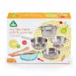 metal pots and pan set