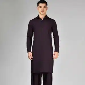 purple suit