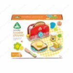 wooden toster in box