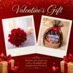 Rose with Chocolate Basket